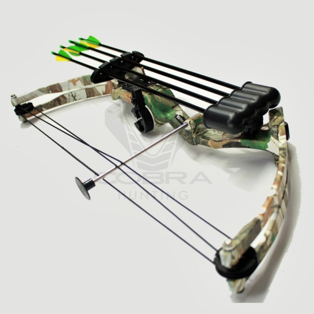 15-20lbs Camo Compound Kids Bow RIGHT HAND - COBRA Hunting