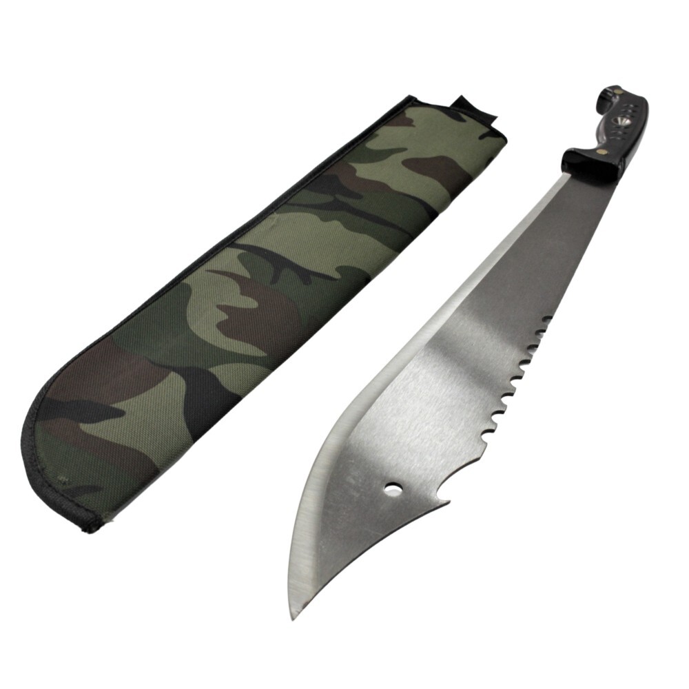 Survival Hunting camping Machete short sword knife Spring steel