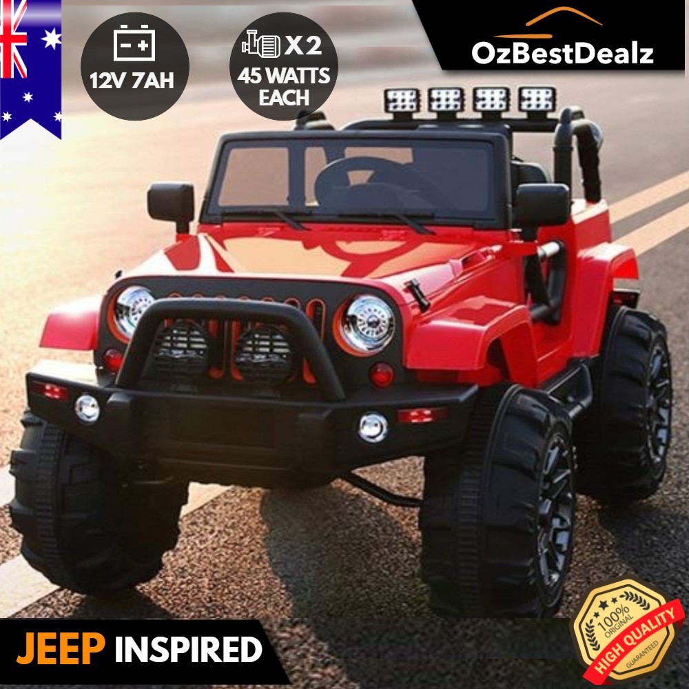 kids ride on jeep with remote