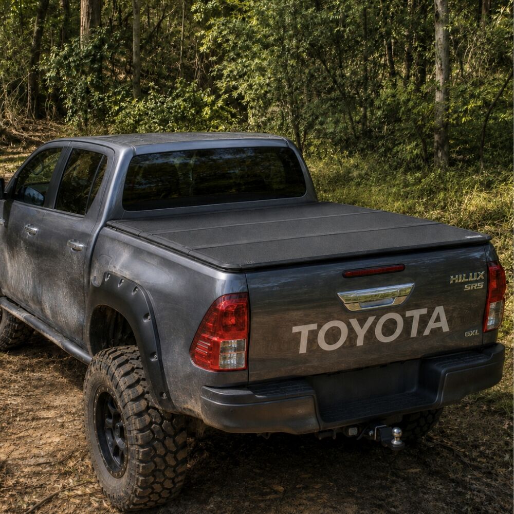 Premium Trifold Aluminium Foldable Hard Tub Lid Tonneau Cover Fits Premium Trifold Aluminium Foldable Hard Tub Lid Tonneau Cover Fits