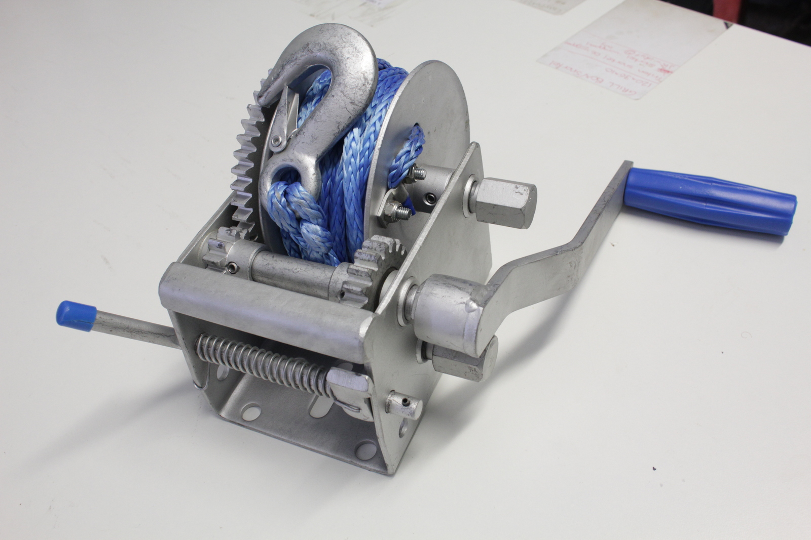 Cobra 4x4 3 Speed Gear Manual Hand WInch Synthetic Rope