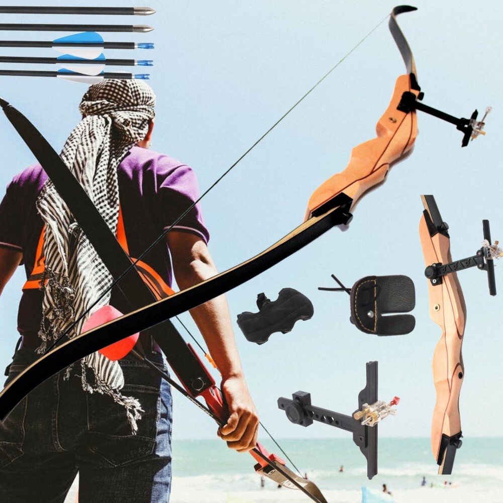 40lbs Takedown wooden Recurve Bow 
