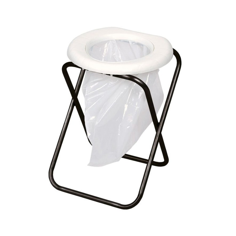 Portable Folding Camping Toilet Outdoor includes bags