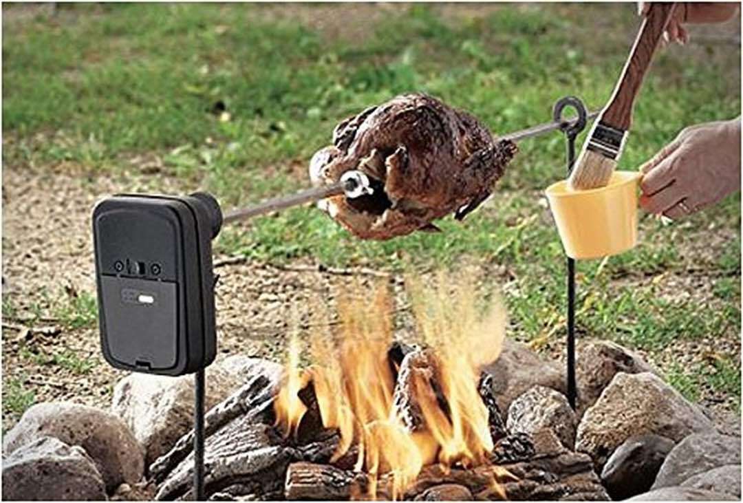 Camping Spit Rotisserie 