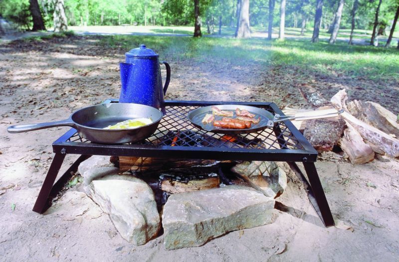 Camping Foldable Outdoor Portable Grill BBQ Campfire