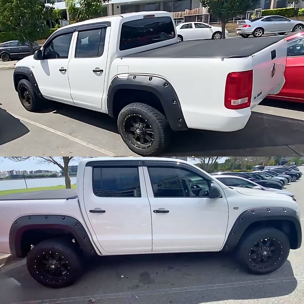 Volkswagen Amarok 2010 - 17 Textured Pocket Style Jungle Flares