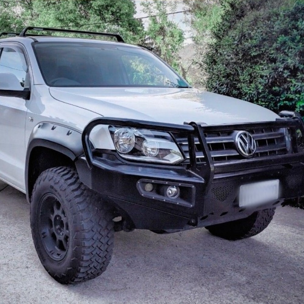Volkswagen Amarok 2010 - 17  Front Textured Pocket Style Jungle Flares