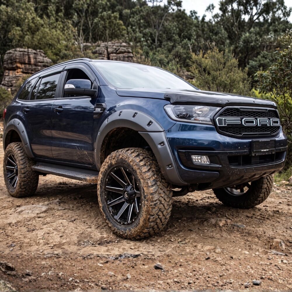COBRA 4X4 Slimline Jungle Fender Flares fits Ford Everest 2016 2017 2018 2019 2020