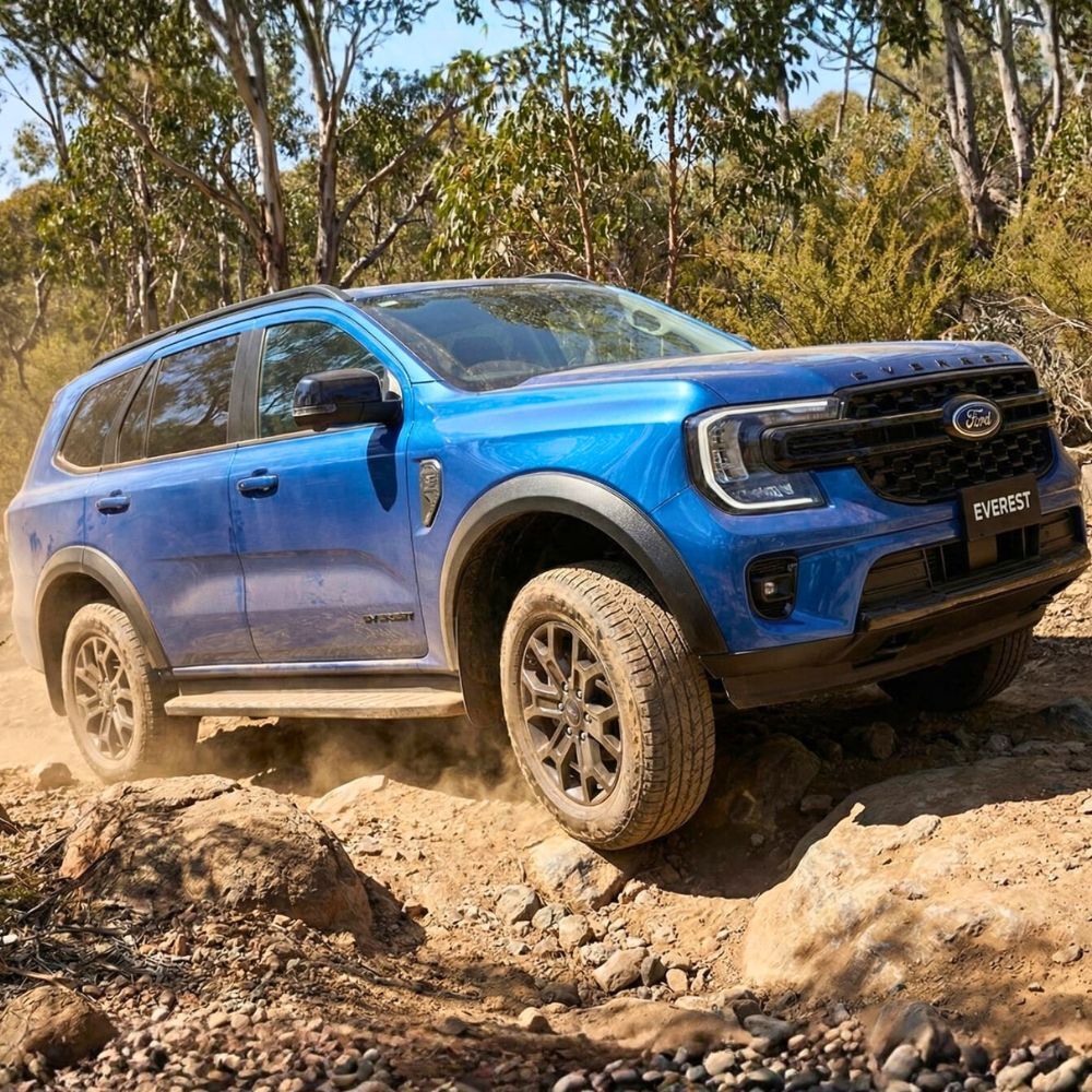 Thin Matte Black Slim OEM Style Fender Flares Fits Ford Everest 2022 Onwards Guards ABS 