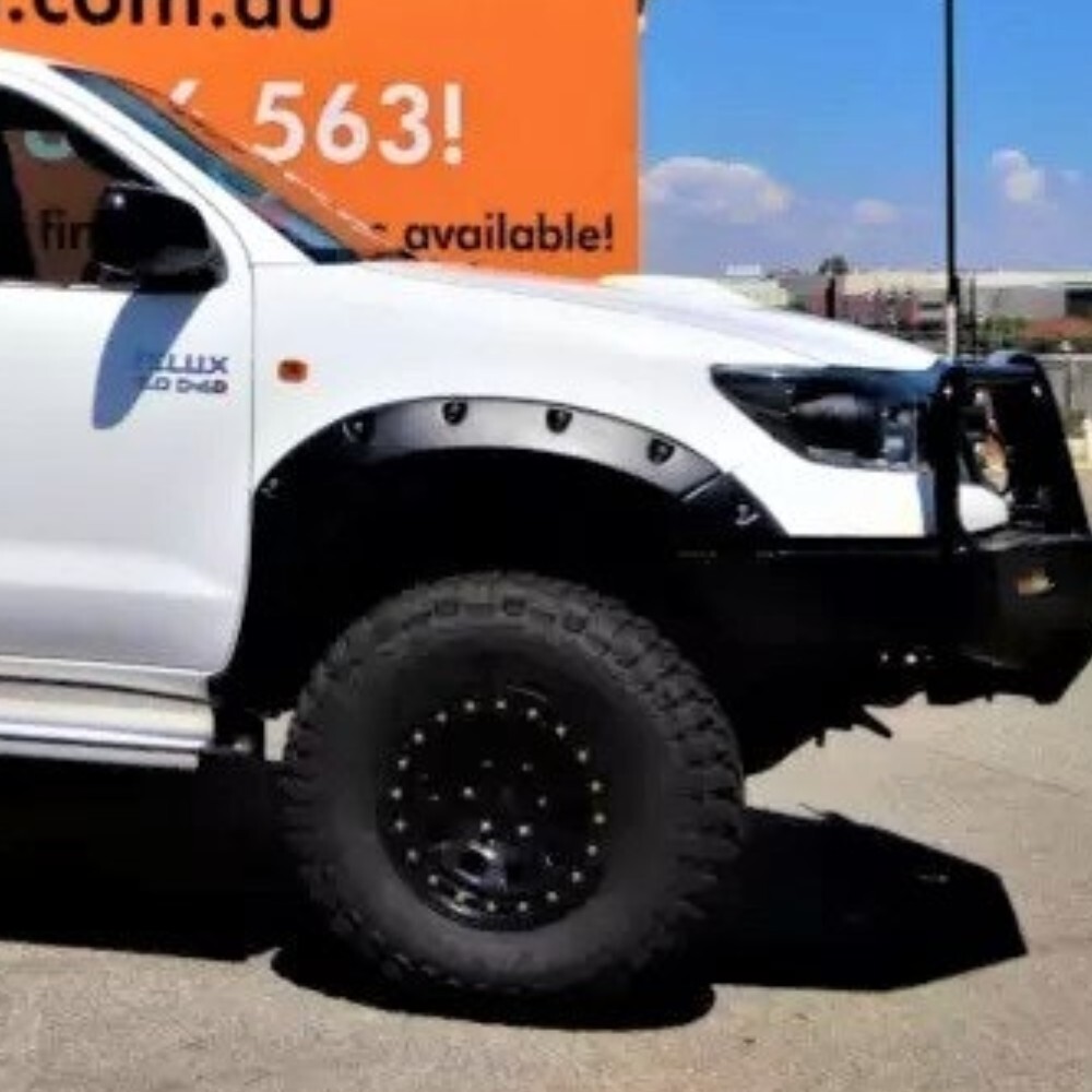 Front Slimline Jungle Flares suitable for Toyota Hilux 2012 2013 2014 2015