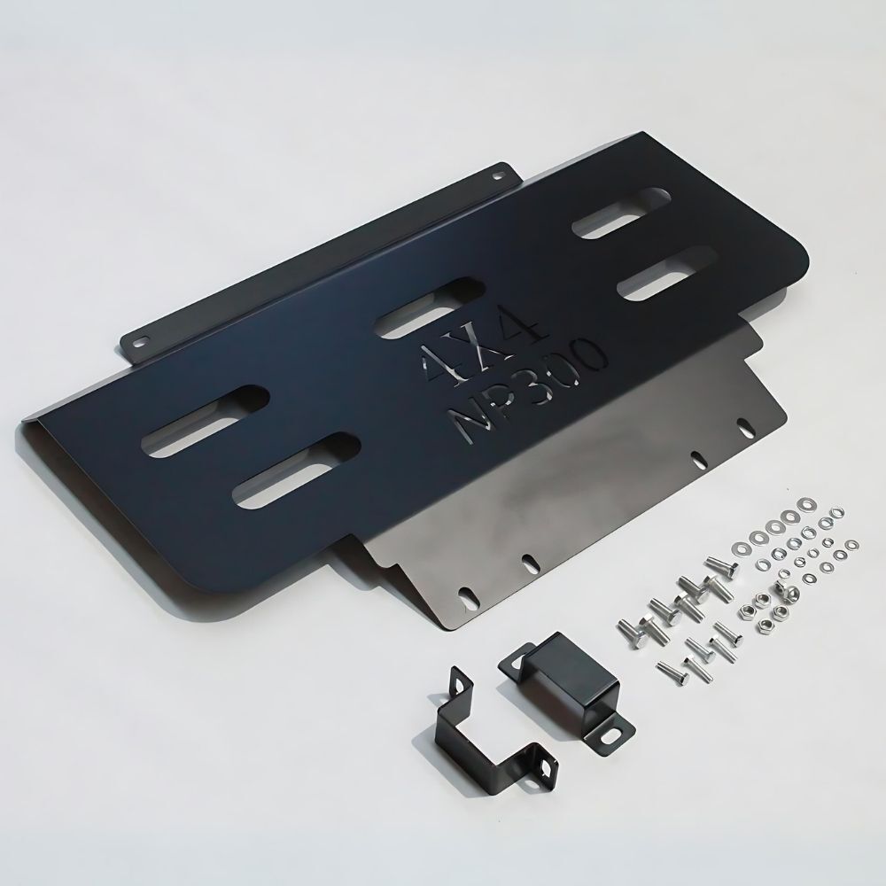 Navara Np300 Black Bash Plate