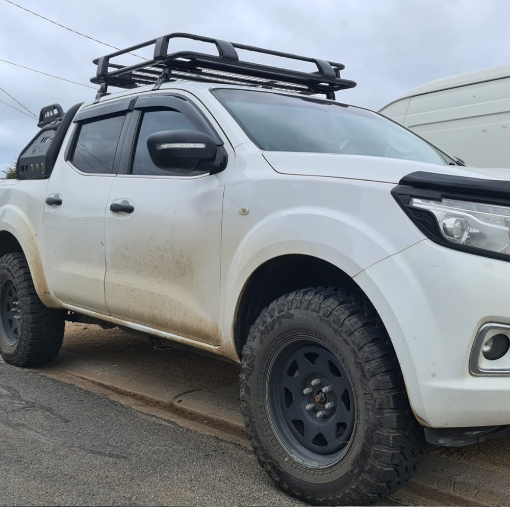 Cobra 4x4 Roof Cage Suits Nissan Navara Np300 2015 onwards Black Powder Coated Steel Rack Ranger BT50