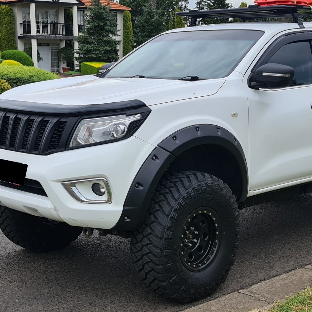 COBRA 4X4 Front Slimline Jungle Fender Flares suits Nissan Navara NP300 2015 2016 2017 2018 2019 D23