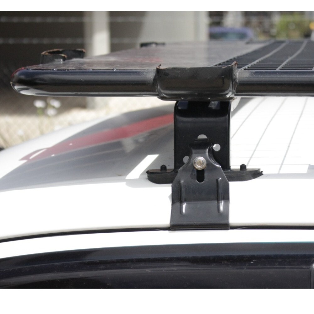 Cobra 4x4 Roof Rack Bracket + Clamps Black Powder Coated Steel Rack Ranger BT50 Hilux NP300 Cage