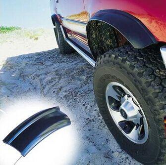 RUBBER FLEXIBLE WHEEL ARCH COVER FLARES FENDERS 5CM WIDE FOR 4WD 4X4 VEHICLE