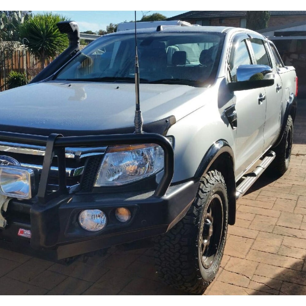 THIN FLARES FITS FORD RANGER PX1 2011 2012 2013 2014 2015 SEMI GLOSS