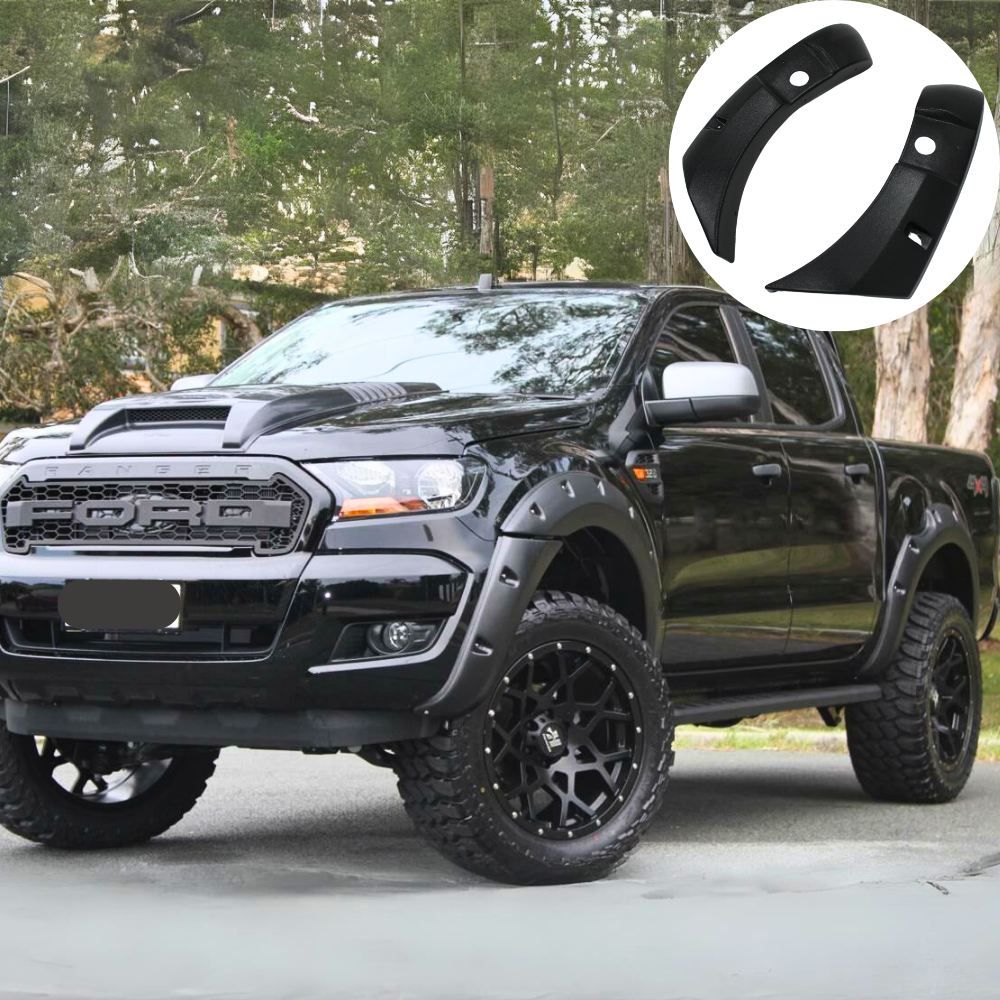 Cobra 4x4 Slimline Jungle Flares With Sensor Suits Ford Ranger PX3 2018 - 2021 