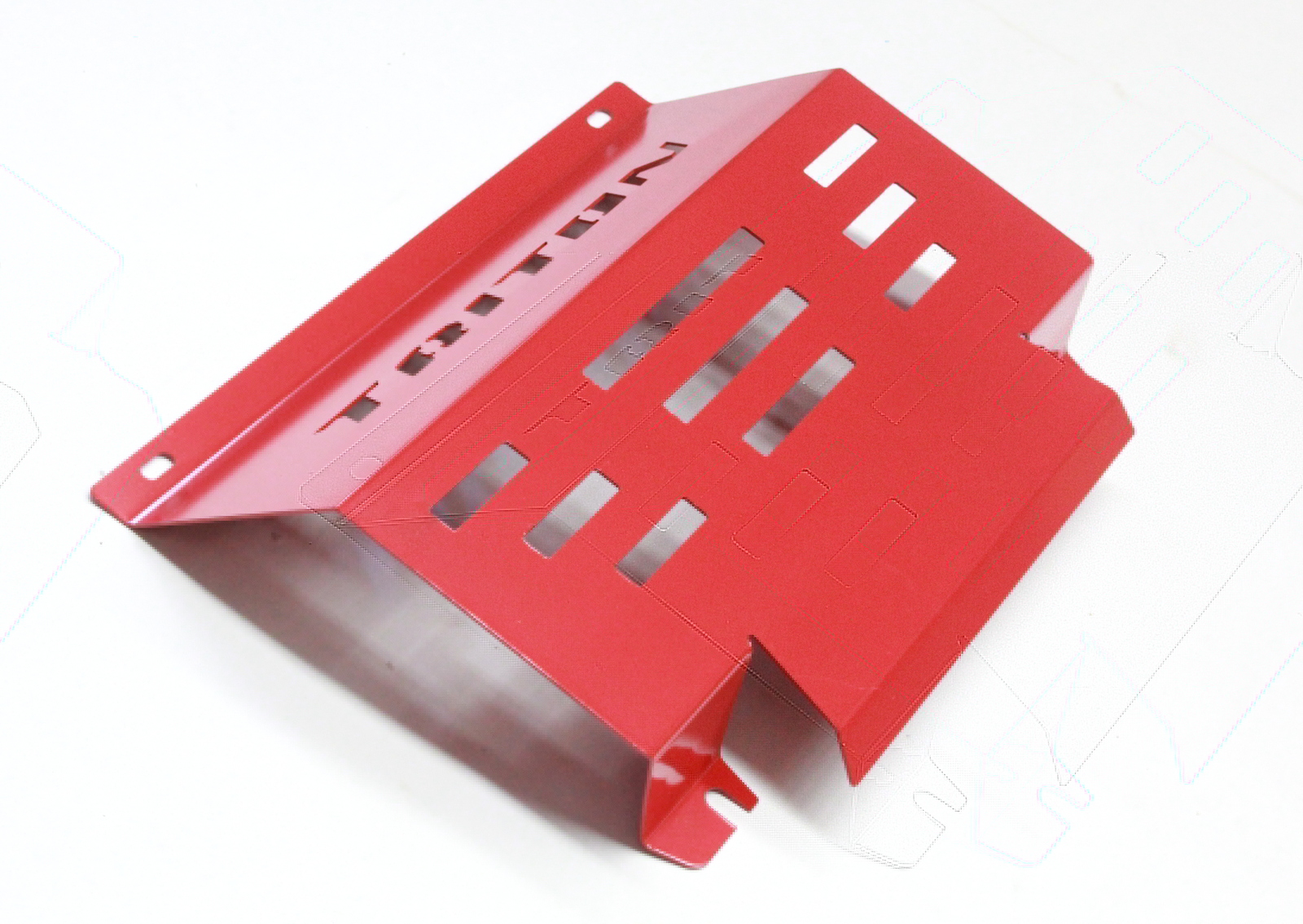 Triton MQ L200 2015 2016 2017 2018 Bash Plate Bashplate Red Sump Guard Skid