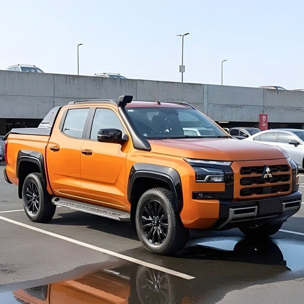 OEM Style Snorkel Kit Fits Mitsubishi Triton MV 2024 Onwards Air Intake Pipe 4WD Black