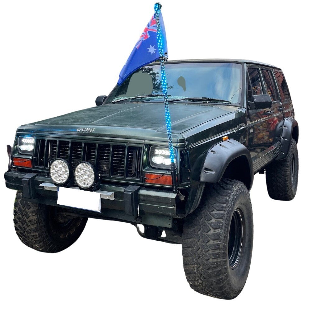 Jeep Cherokee XJ 1984-2001 Jungle Flare Kit 3mm ABS