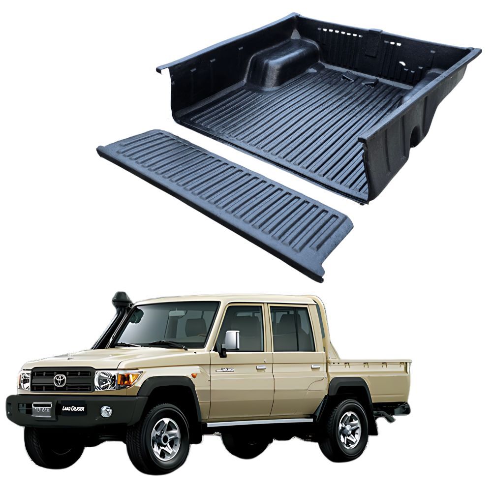 PICKUP ONLY Over Rail UTE Tub Liner Suits Landcruiser 79 Series Dual Cab Tub Cover Deck Liners Pickup Ute Cargo Bedliners