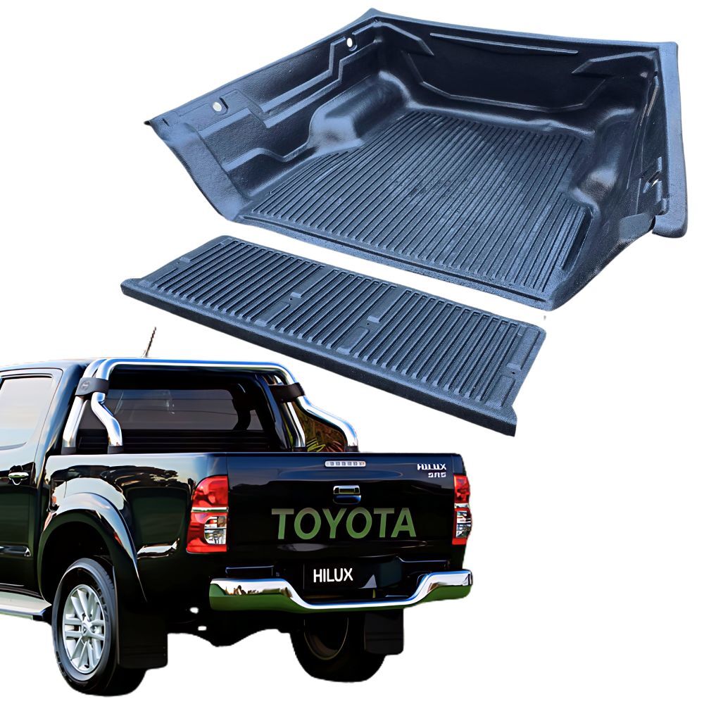 PICKUP ONLY Over Rail UTE Tub Liner Suits Hilux 2005 - 2015 SR5 N70 Dual Cab Tub Cover Deck Liners New Pickup Ute Cargo Bedliners