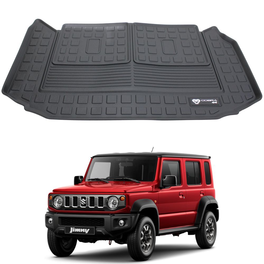 5D TPE Boot Mat Liner suits Suzuki Jimny 2018 onwards Carpet Plastic Rubber Cargo Rear Trunk
