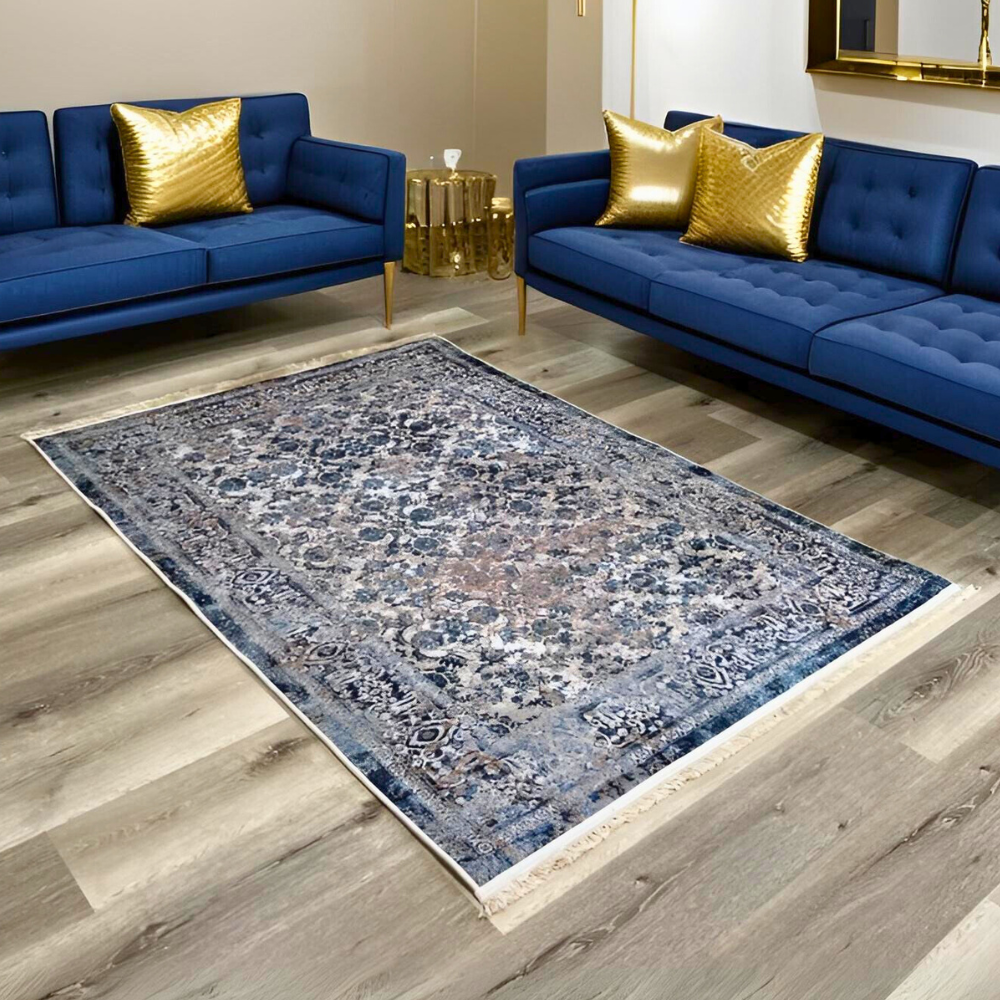Grey Beige Blue Dolce Turkish Turkey Made Floor Carpet Traditional Rugs Carpet Rug Large Bedroom Living Room Anti-Slip Modern 