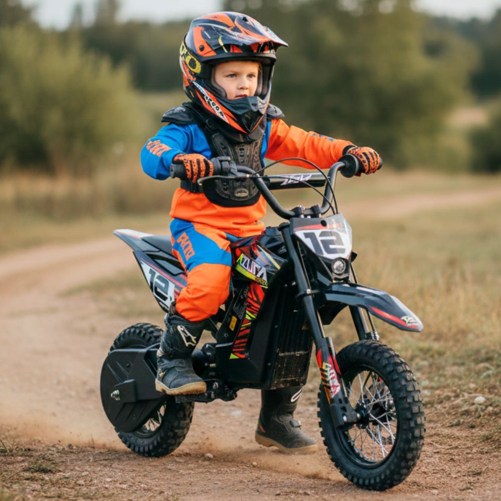 Kids Electric 300W Dirtbike Dirt Bike Ride On Motorcycle Motorbike Off Road Child Red