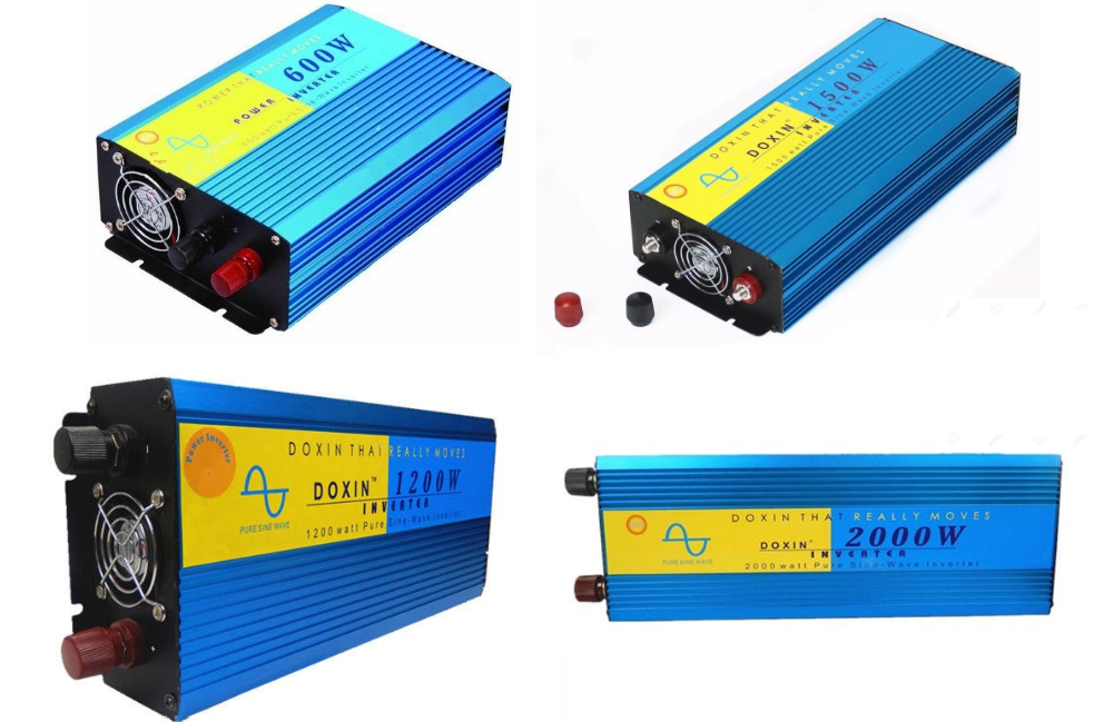 INVERTER PURE SINE WAVE CAR CARAVAN BOAT 4WD CAMPING 600 1200 1500 2000 WATT