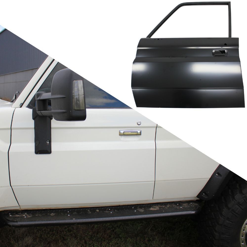 Door Shell Panel Front Passenger Driver Side Suits Landcruiser VDJ 70 76 79 Dual Cab series Wagon 5 Door Panel [Side: Passenger]