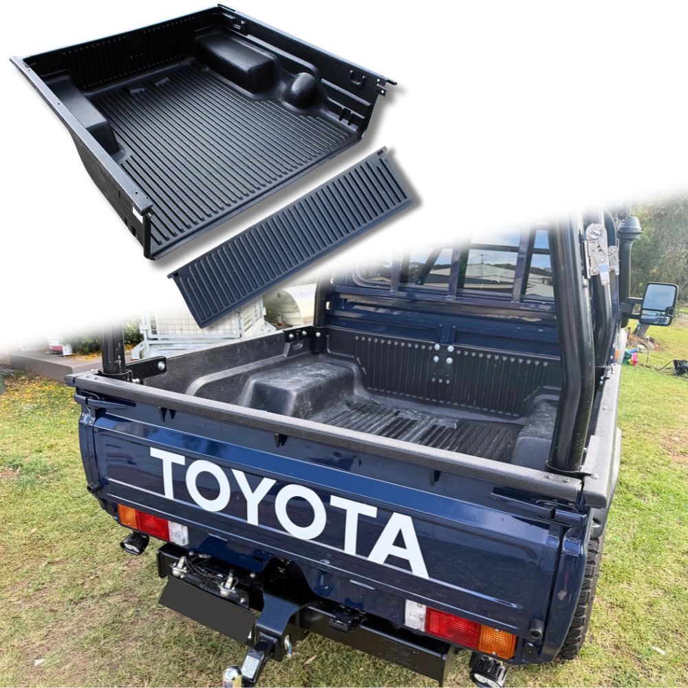 PICKUP ONLY Over Rail UTE Tub Liner Suits Landcruiser 79 Series Dual Cab V2 Tub Cover Deck Liners Pickup Plastic