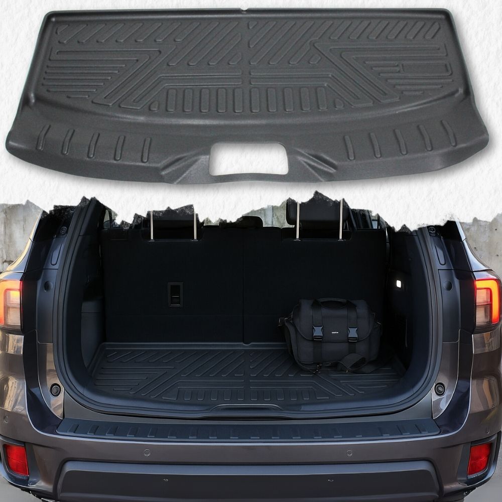 3D TPE Boot Mat Liner suits Ford Everest 2022 Onwards Carpet Plastic Rubber Cargo