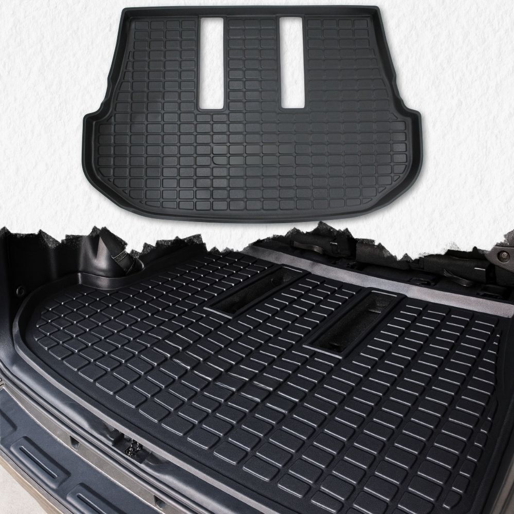 3D TPE Boot Mat Liner suits Toyota Fortuner 2016 Onwards Carpet Plastic Rubber Cargo