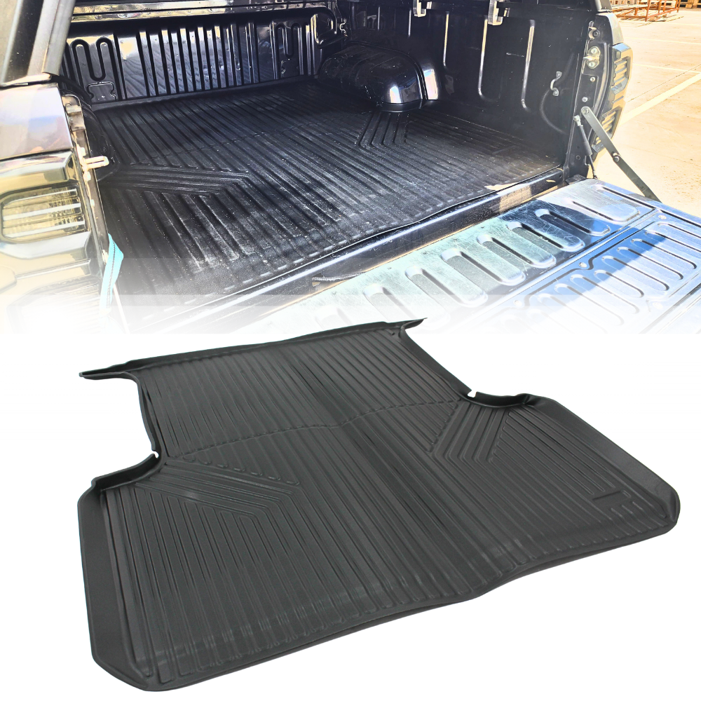 3D TPE Boot Mat Liner Ute suits Hilux 2015 - 2018 Carpet Plastic Rubber Cargo Rear Tub Mat Dual Cab Tray