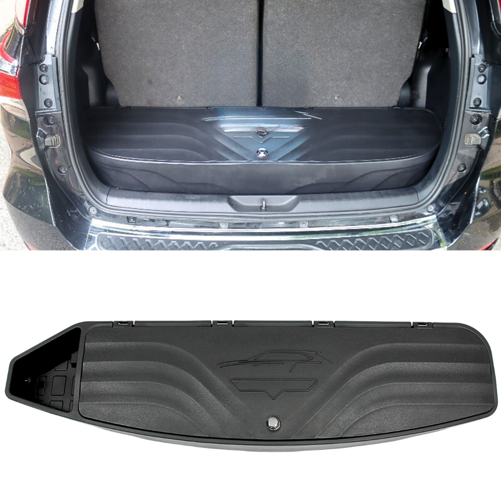 Rear Trunk Box Suits Isuzu MUX MU-X 2012 - 2020 Cargo Boot Black Compartment Storage