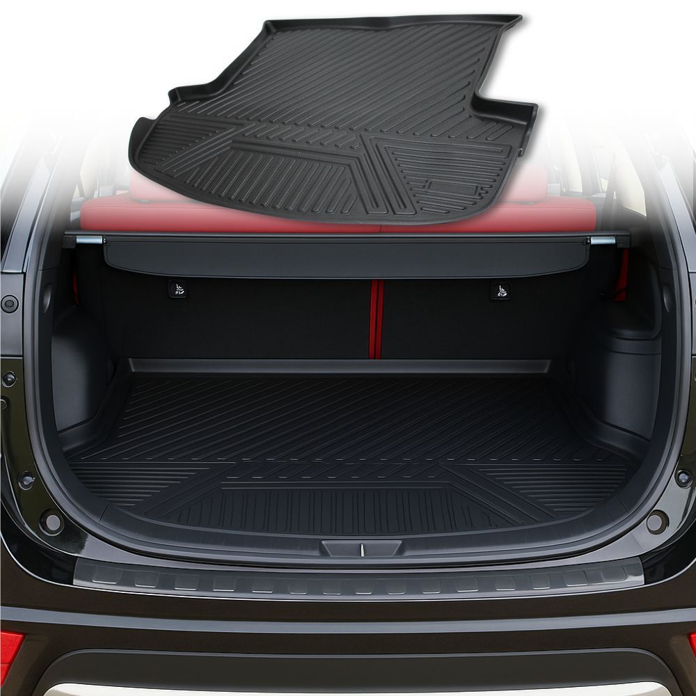 3D TPE Boot Mat Liner suits Mitsubishi Outlander 2012 - 2022 Carpet Plastic Rubber Cargo Trunk