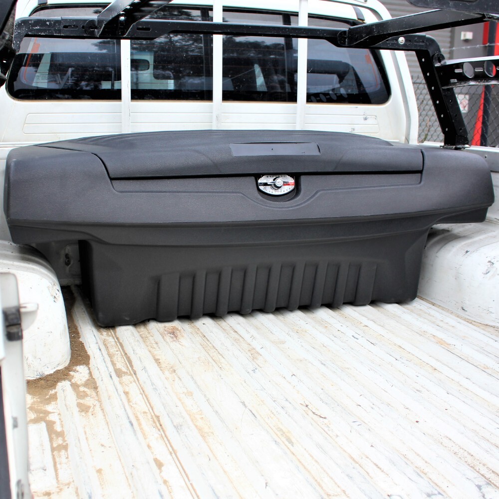Universal 4x4 Lockable Tub Storage Tool Box Compatible 4WD UTE Locking water proof plastic
