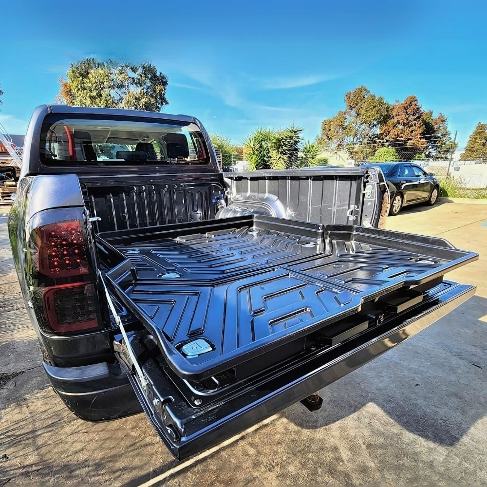 Cobra 4x4 Heavy duty Steel Universal Tub Slide Slider Sliding Tray System Ute Extendable Drawer Fridge Tools Camping