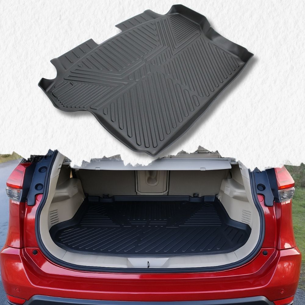 3D TPE Boot Mat Liner suits Nissan X-Trail 2022 Onwards Xtrail Carpet Plastic Rubber Cargo