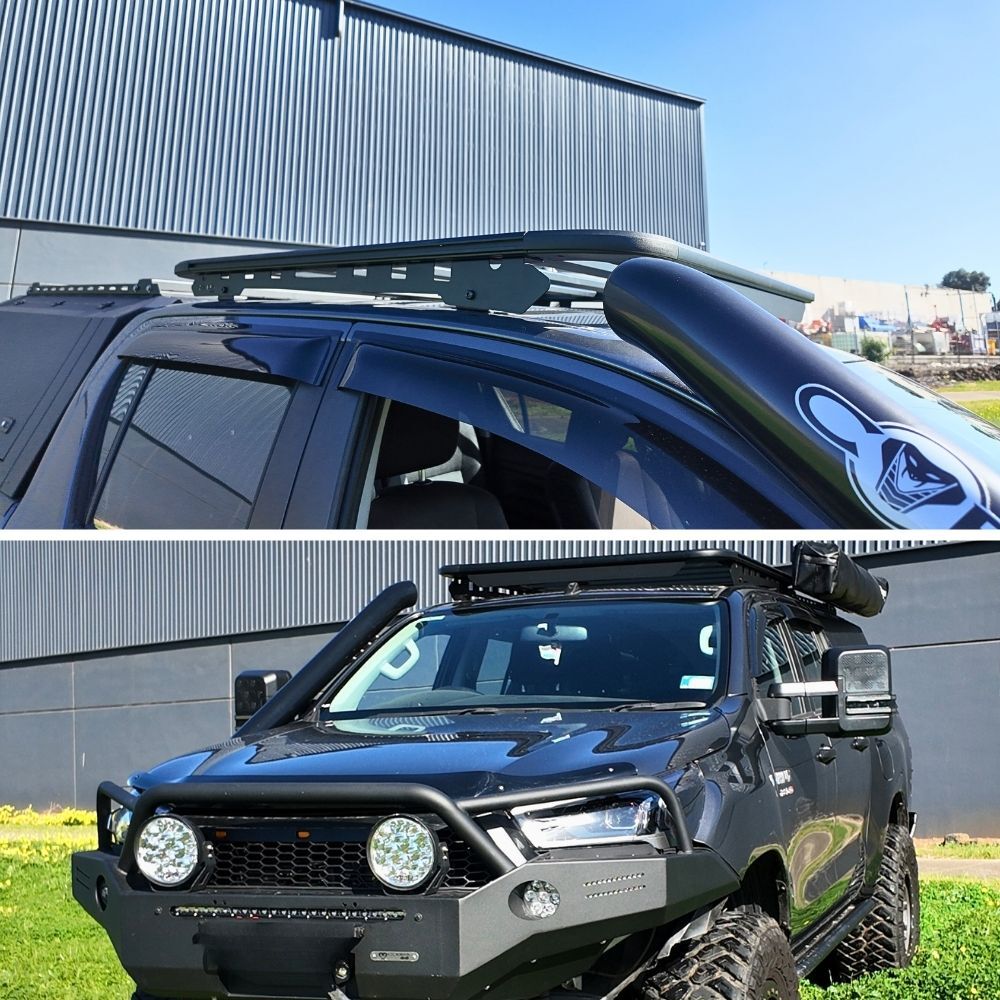 Premium Gen2 Cobra 4x4 Aluminium Roof Rack fits Volkswagen Amarok 2010 - 2022 Dual Cab 140 x 125 cm Flat Platform Low Profile