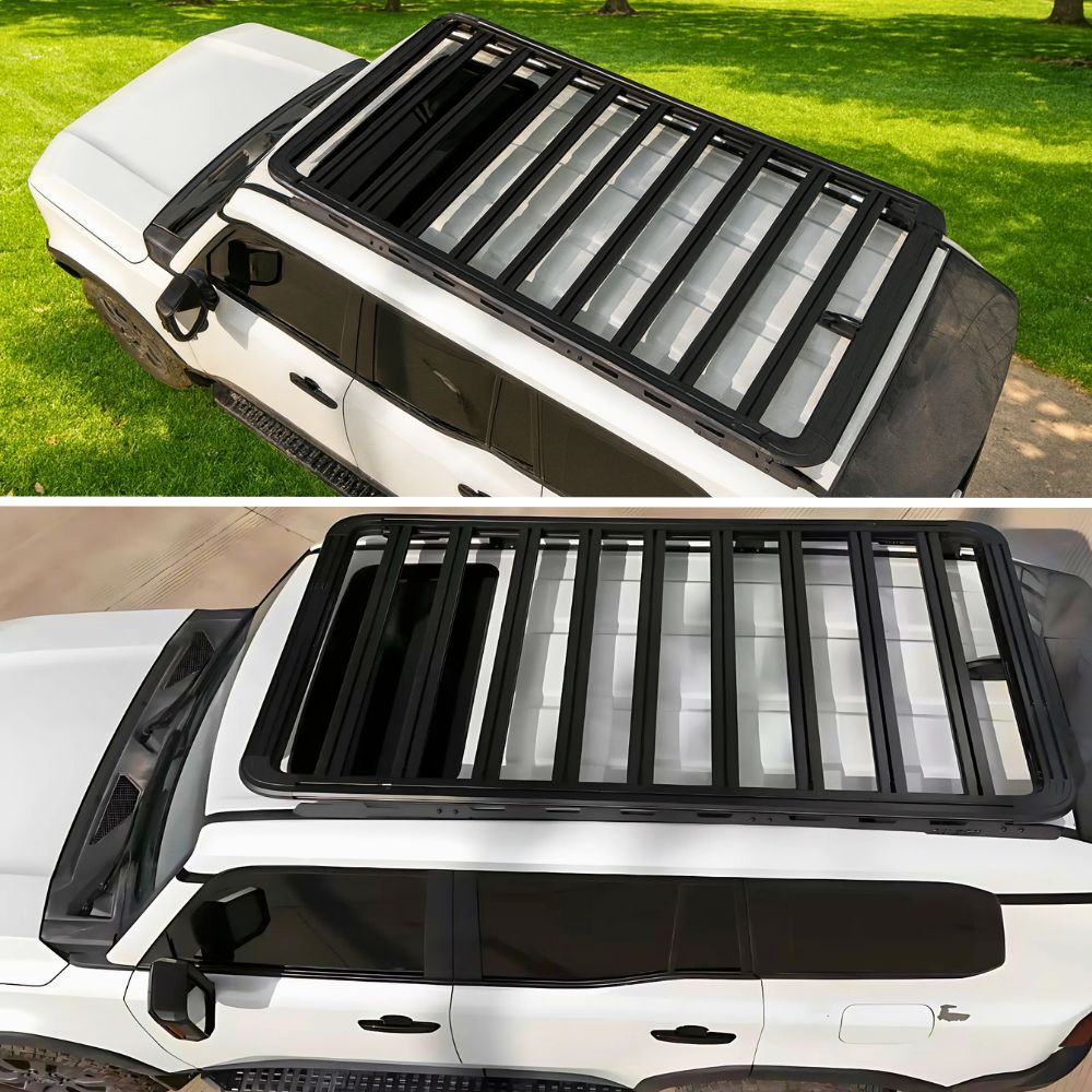Premium Gen2 Cobra 4x4 Aluminium Roof Rack fits Landcruiser Prado 250 Series Lexus GX550 230 x 120 cm Flat Platform Low Profile