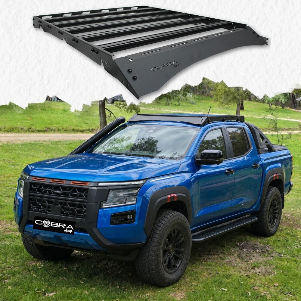 Dynamic Series Full length Roof Rack fits Nissan Navara D27 2026 Onwards Models Aluminium Platform Steel Dual Cab Low Profile