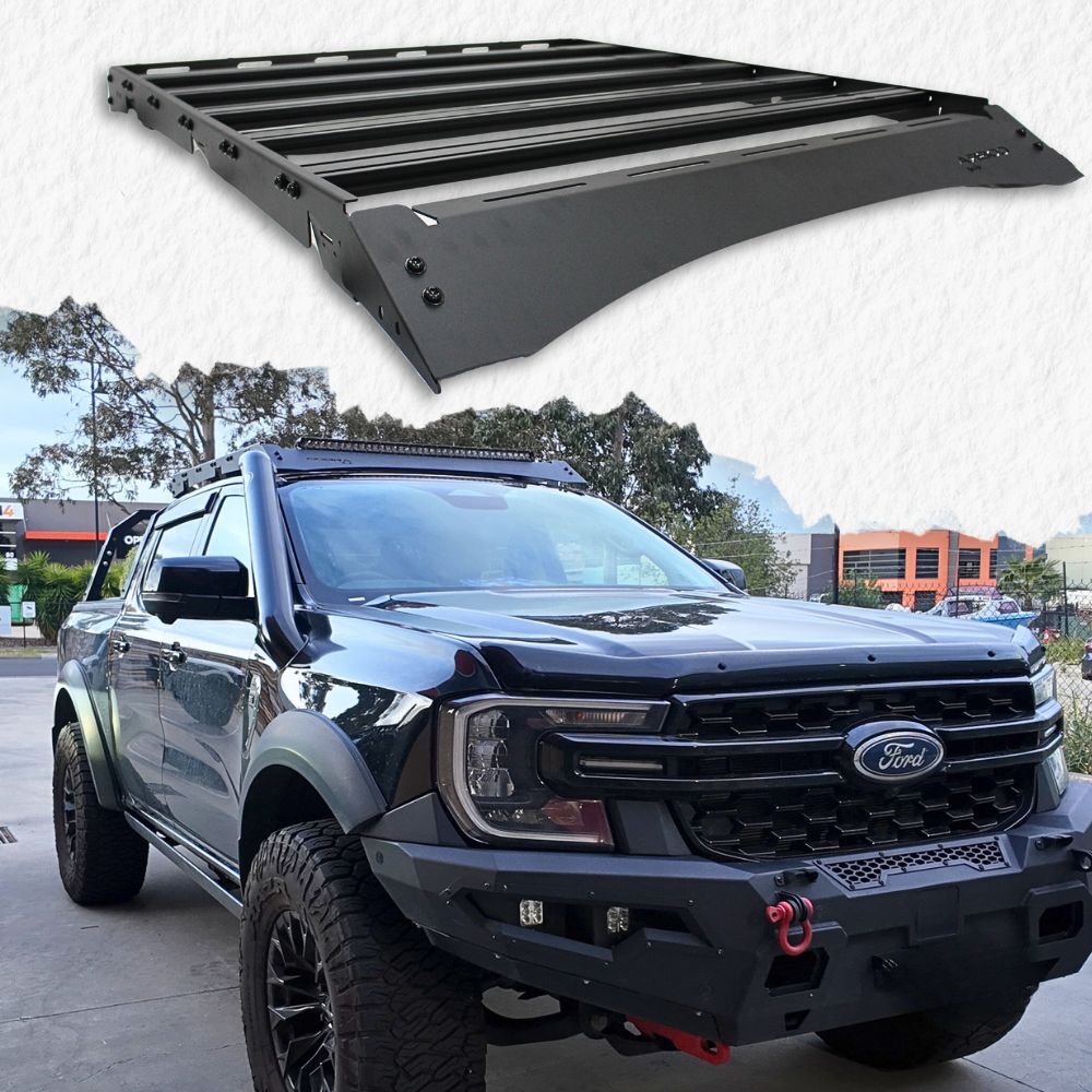 Dynamic Series Full length Roof Rack fits Nissan Navara NP300 2015 - 2020 Aluminium Platform Steel Dual Cab Low Profile