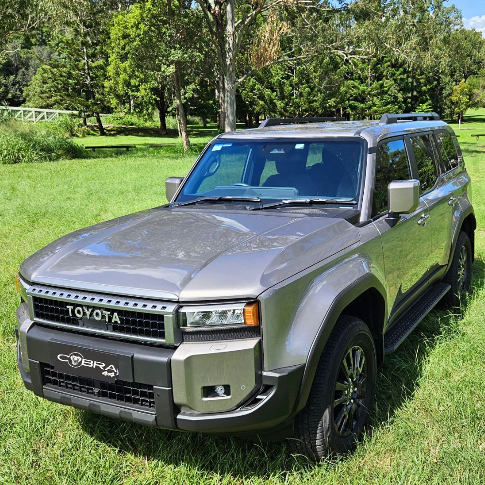 Premium Roof Side Rails Suits Landcruiser Prado 250 Series Lexus GX550 Platform Flat Aluminium Rack OEM Style LC250