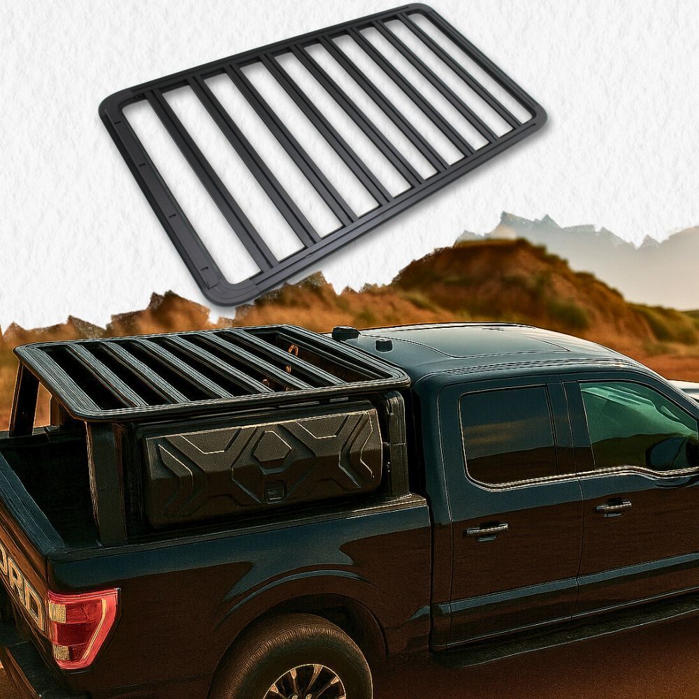 Premium Aluminium Gen 2 Roof Rack Large For Monster Tub Rack Platform Tundra Ram F150 Silverado GMC