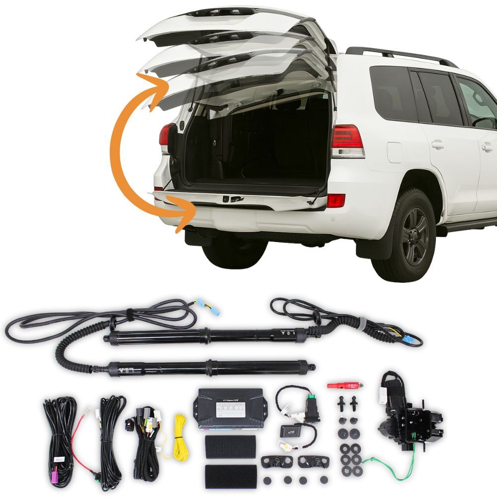 Cobra 4x4 Electric Tailgate Lift Kit Strut suits Landcruiser 200 Series Automatic Boot Opener Lifter Remote