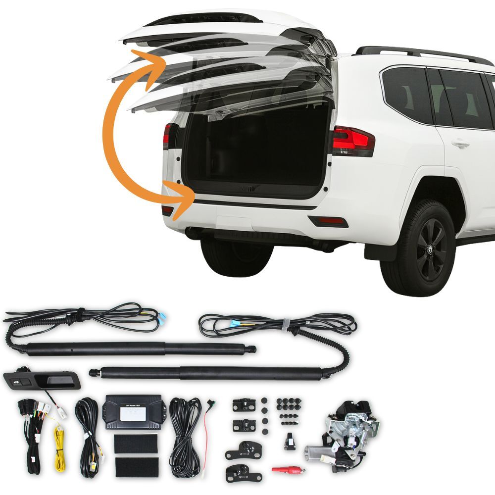 Cobra 4x4 Electric Tailgate Lift Assist Kit Strut suits Landcruiser 300 Series Automatic Boot Opener Lifter Remote Land Cruiser Tail Gate