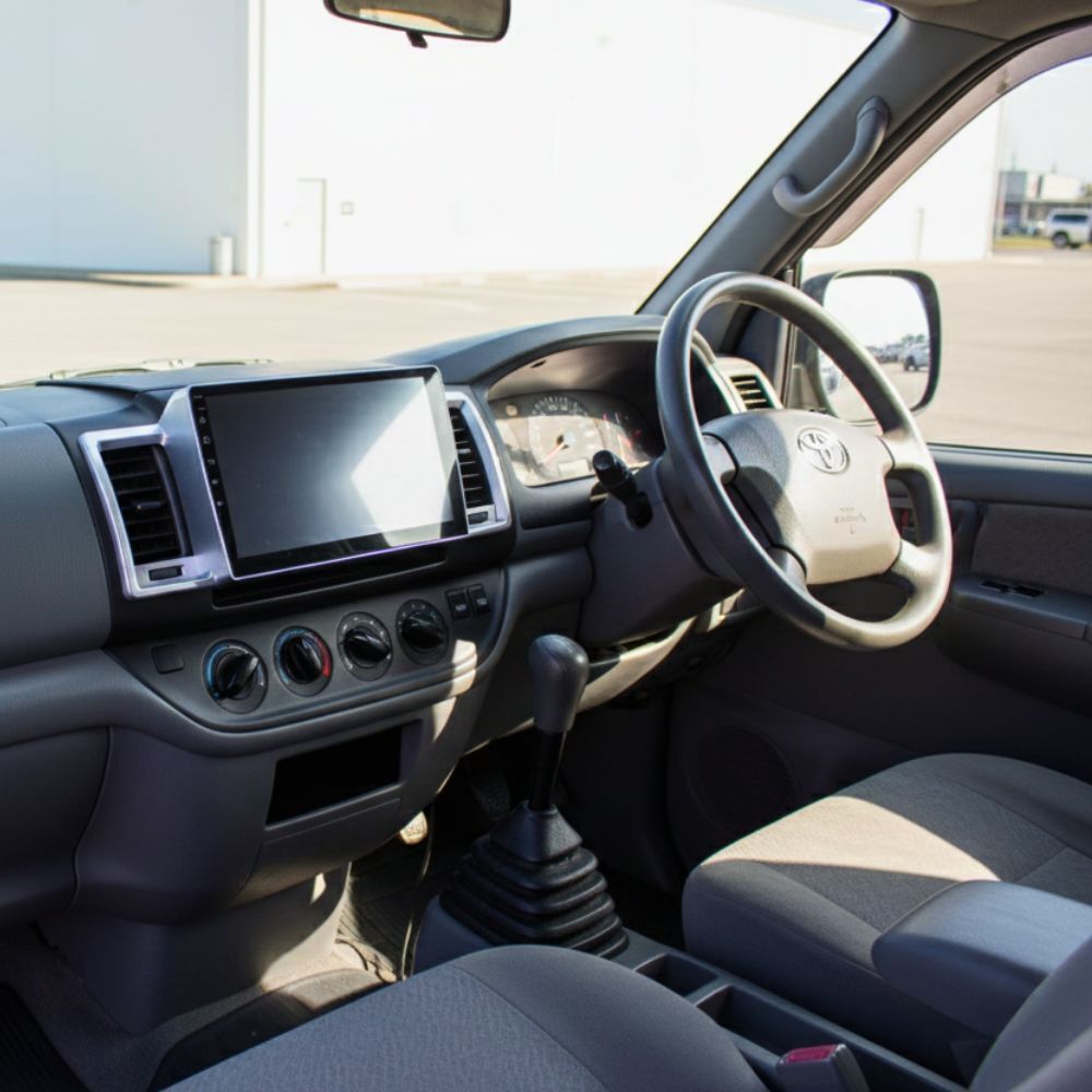 Android 10 Inch Head Unit TV Suits Toyota Hiace 2010 - 2018 Video HD GPS Touch Screen Navigation 4GB RAM 128GB Storage