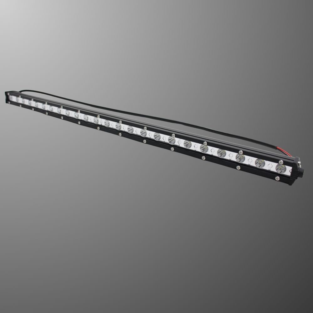 Cobra 4x4 25 Inch 25" LED Light Bar Single Row 3w x 24 Beams 72w Spot Flood Beam Offroad SUV UTE 4x4 Night